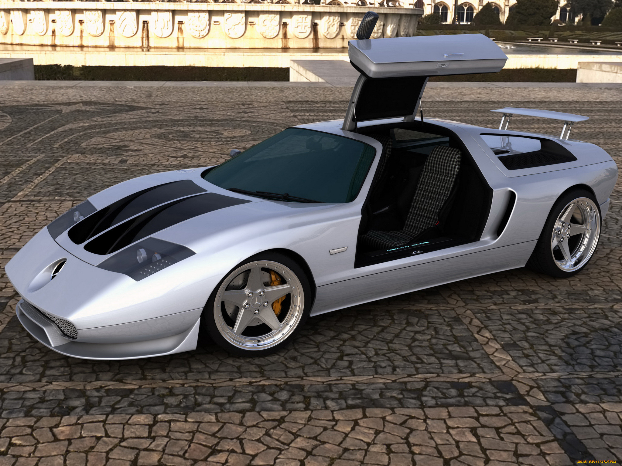 gwa, mercedes, benz, ciento, once, , 3, gullwing, doors